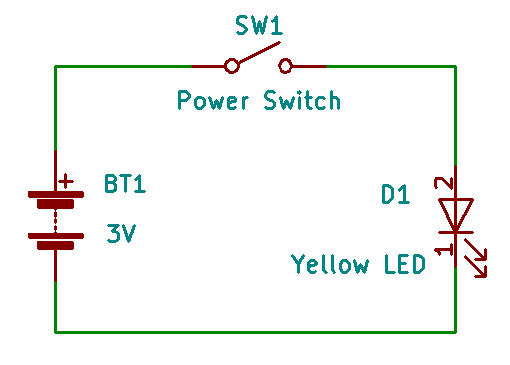 Basic LED circuit